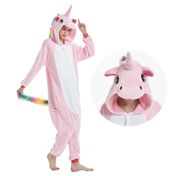 Kigurumi Unicorn Pajama Adult Animal Onesies for Women Men Couple 2019 Winter Pajamas Stitch Sleepwear Flannel Pijamas pyjama
Kigurumi Unicorn Pajama Adult Animal Onesies for Women Men Couple 2019 Winter Pajamas Stitch Sleepwear Flannel Pijamas pyjama