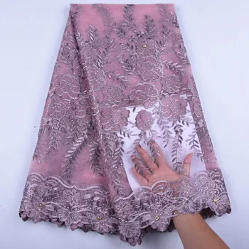 High Quality Nigeria Lace Embroidery Tulle Lace Fabric With Stones African Lace Beaded French Net Lace Fabric A1578
High Quality Nigeria Lace Embroidery Tulle Lace Fabric With Stones African Lace Beaded French Net Lace Fabric A1578