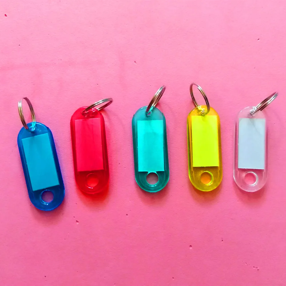 5 pieces/lot 50mm 2" Plastic Key Rings Key ID Label Tags Keychain Keyring Split Ring Travel for luggage
5 pieces/lot 50mm 2" Plastic Key Rings Key ID Label Tags Keychain Keyring Split Ring Travel for luggage