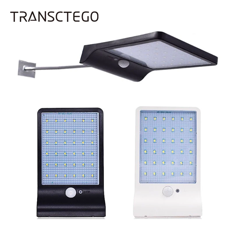 36 LED Solar Light Outdoor Wall Lamp PIR Motion Sensor Street Path Lights Waterproof Exterior Lantern Garden Solar Lamp Camping
36 LED Solar Light Outdoor Wall Lamp PIR Motion Sensor Street Path Lights Waterproof Exterior Lantern Garden Solar Lamp Camping