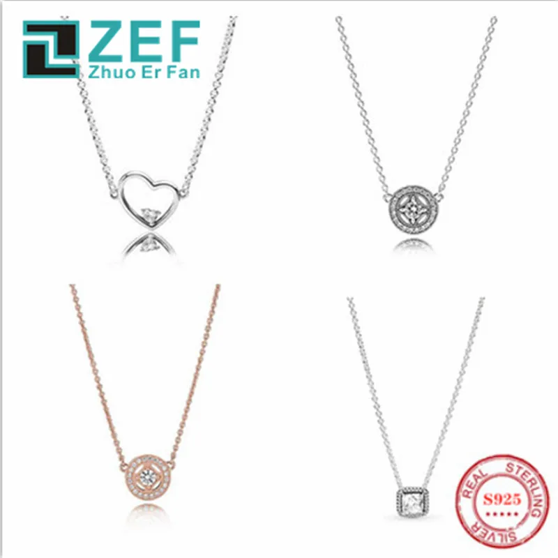 TIFF pan 925 sterling silver necklace, heart shape zircon, classic elegance, luxurious and original jewelry
TIFF pan 925 sterling silver necklace, heart shape zircon, classic elegance, luxurious and original jewelry