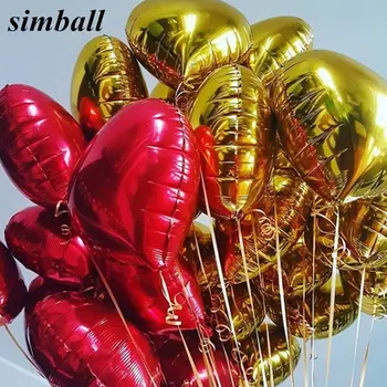 10pcs 18inch Pearl pink Love Foil Heart Helium Balloons White Wedding decor i love you marriage Globos Birthday Party Supplies
10pcs 18inch Pearl pink Love Foil Heart Helium Balloons White Wedding decor i love you marriage Globos Birthday Party Supplies