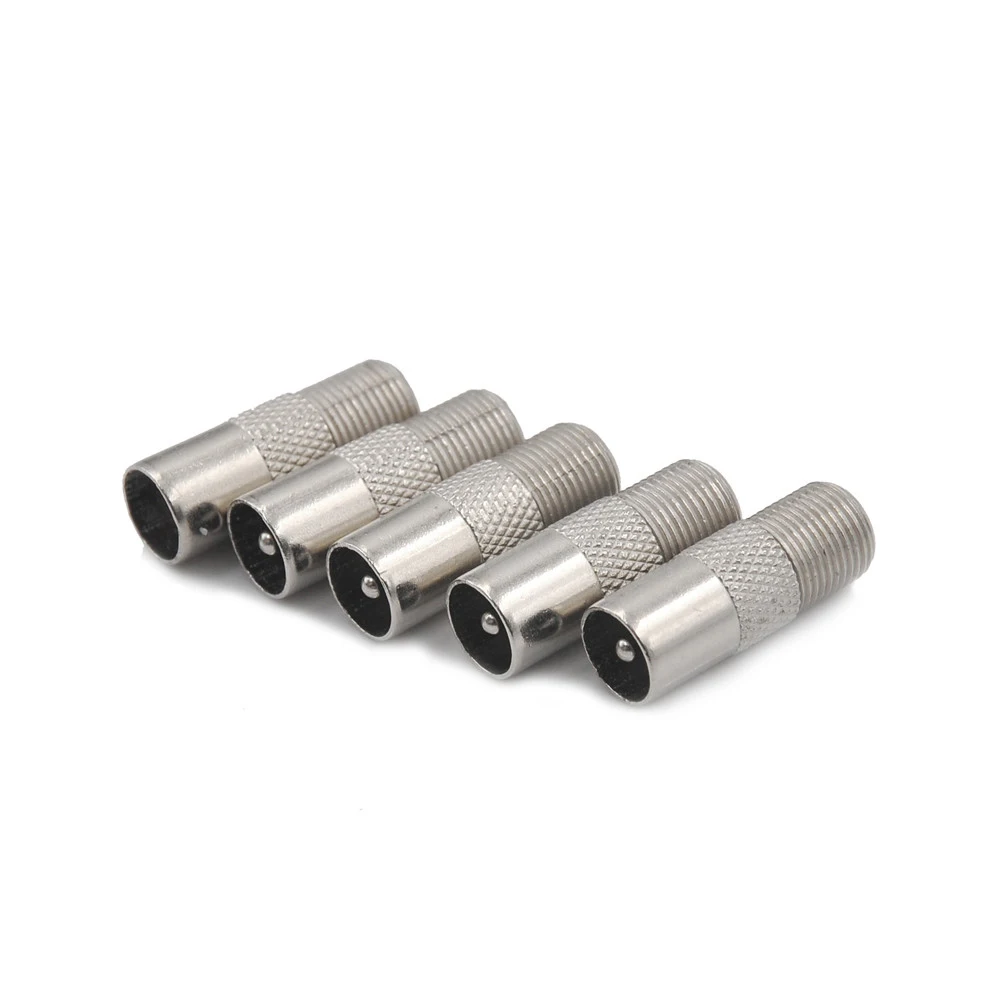 5pcs/lot STB Quick Plug RF Coax F Female To RF Male Connector TV Antenna Coaxial Connector
5pcs/lot STB Quick Plug RF Coax F Female To RF Male Connector TV Antenna Coaxial Connector