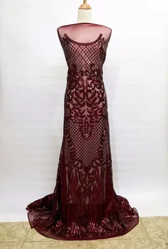 2019 Latest French Nigerian sequins net lace,African tulle mesh sequence lace fabric for party dress 5yards/lot
2019 Latest French Nigerian sequins net lace,African tulle mesh sequence lace fabric for party dress 5yards/lot
