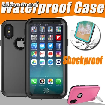 100pcs Waterproof Shockproof Case For iPhone XS Max XR X 8 7 Plus With Stand Holder Swimming Surfing Underwater 360 Full Cover
100pcs Waterproof Shockproof Case For iPhone XS Max XR X 8 7 Plus With Stand Holder Swimming Surfing Underwater 360 Full Cover