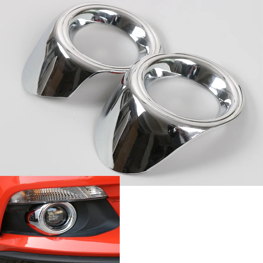 2Pcs/Set Quality Car Front Fog Light Lamp Trim Circle Frame Covers Styling Fit For Ford Mustang 2015 2016 Sequins ABS
2Pcs/Set Quality Car Front Fog Light Lamp Trim Circle Frame Covers Styling Fit For Ford Mustang 2015 2016 Sequins ABS