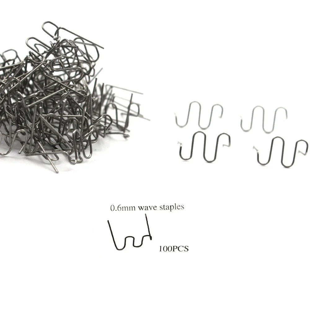 Hot Stapler Thermal Staples Plastic Repair Kit 100pcs 0.6 Semi Wave Pre-Cut For Hot Stapler Car Bumper Plastic Welding
Hot Stapler Thermal Staples Plastic Repair Kit 100pcs 0.6 Semi Wave Pre-Cut For Hot Stapler Car Bumper Plastic Welding