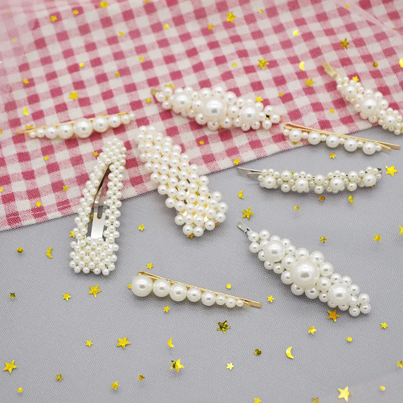Hair Clips For Girls Metal Hairpins With Pearls Hair Pins Jewelry Accessories CS608
Hair Clips For Girls Metal Hairpins With Pearls Hair Pins Jewelry Accessories CS608