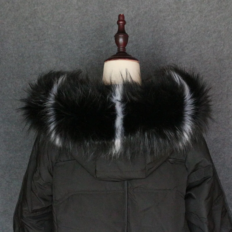 New Lady Blinger faux patchwork faux raccoon fur collar multicolor fake fox fur collar down coat hood fur decor fake fur scarves
New Lady Blinger faux patchwork faux raccoon fur collar multicolor fake fox fur collar down coat hood fur decor fake fur scarves
