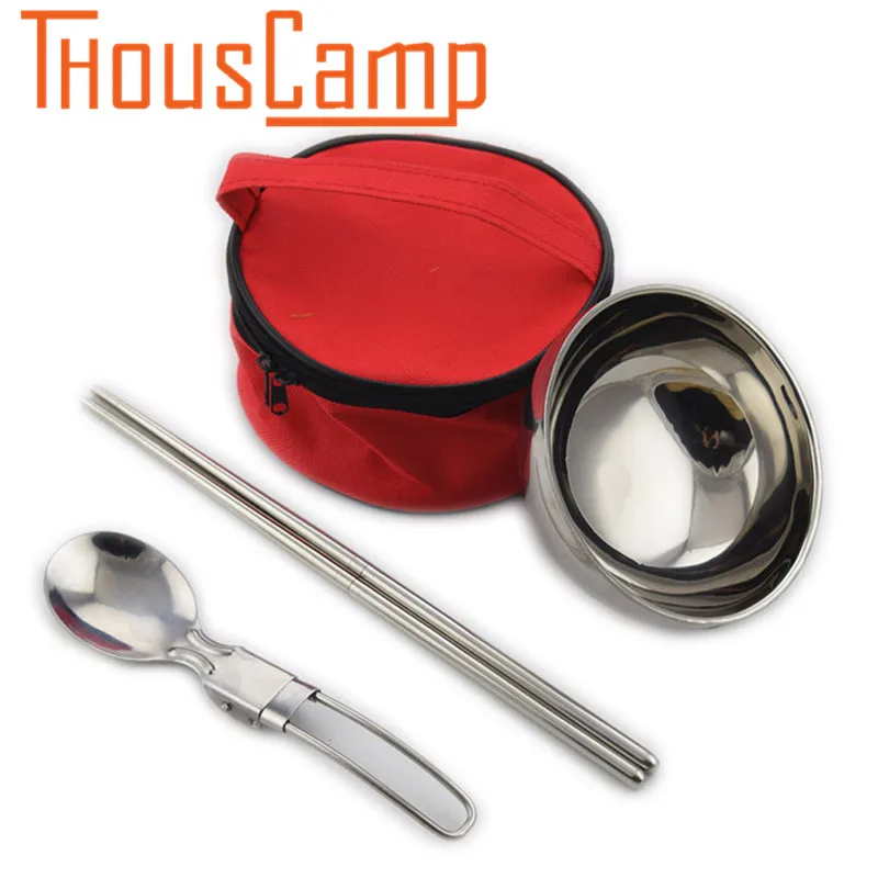 Outdoor Tour Bowl Set Casual Picnic Bag Camping Tableware Set Chopsticks Spoon Stainless Steel
Outdoor Tour Bowl Set Casual Picnic Bag Camping Tableware Set Chopsticks Spoon Stainless Steel