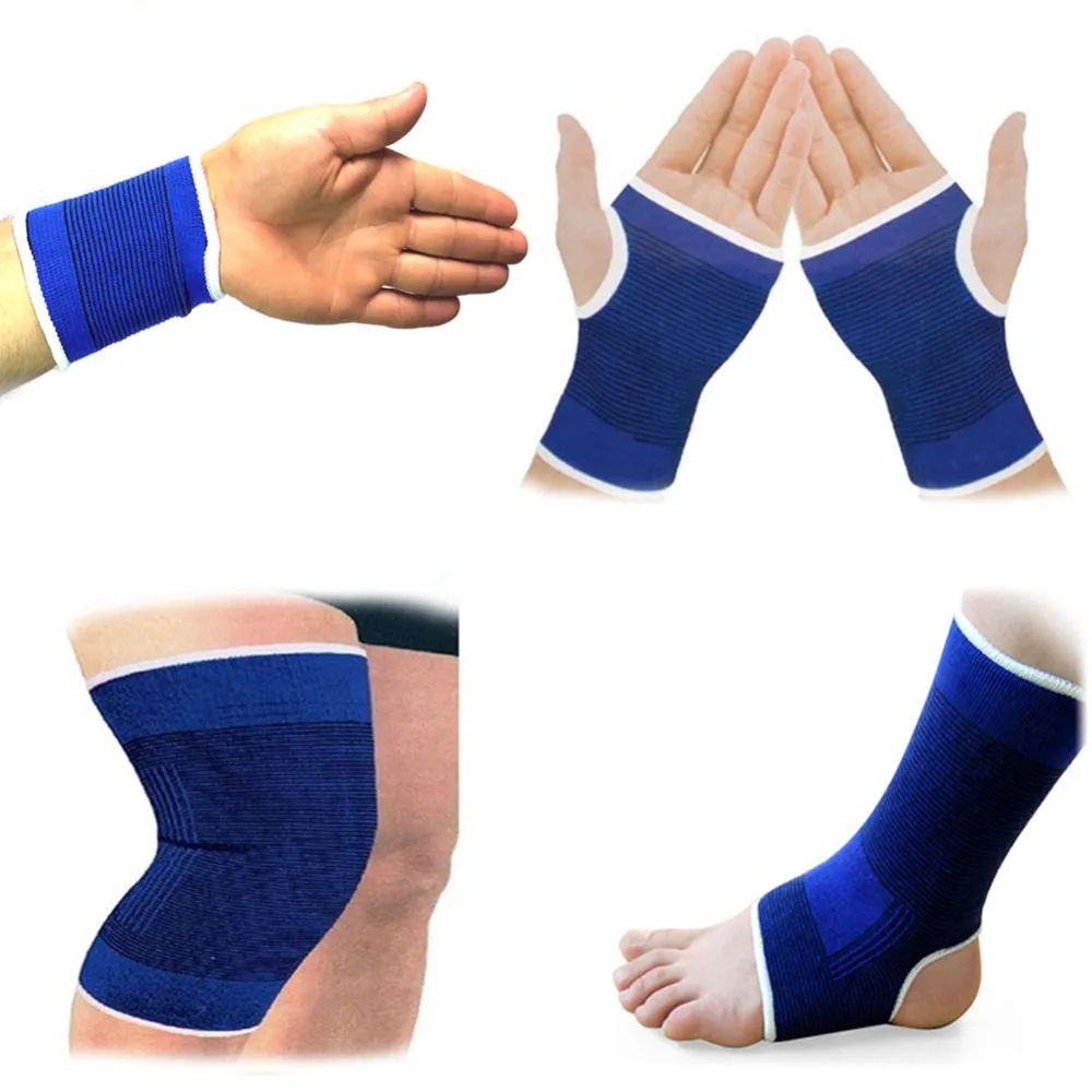 1Pair Elasticated Knee Blue Knee Pads Knee Support Brace Leg Arthritis Injury GYM Sleeve Elasticated Bandage Ankle Brace Support
1Pair Elasticated Knee Blue Knee Pads Knee Support Brace Leg Arthritis Injury GYM Sleeve Elasticated Bandage Ankle Brace Support