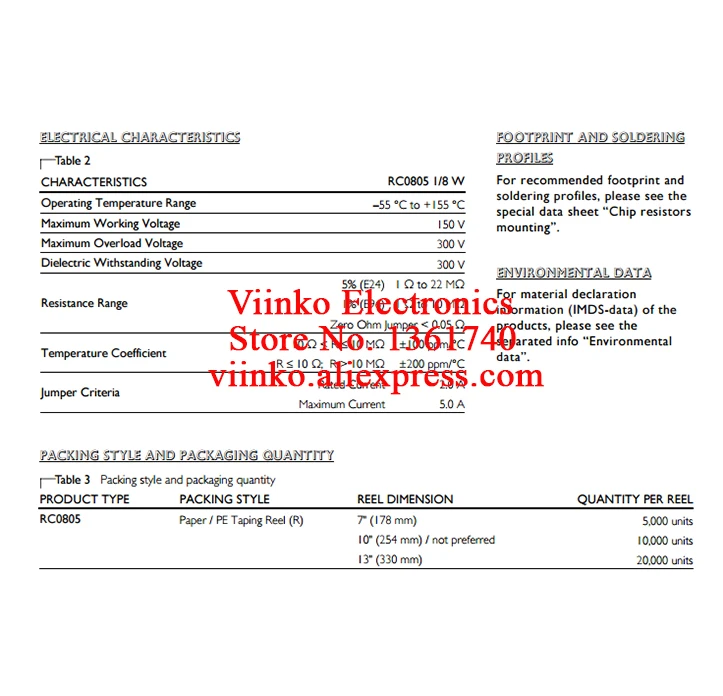 100 шт. 0805 5% 1/8 Вт SMD чип резистор 0R ~ 10M 0 1R 10R 100R 220R 330R 470R 1K 4 7 K 10K 47K 100K 1M 1 10 330 470