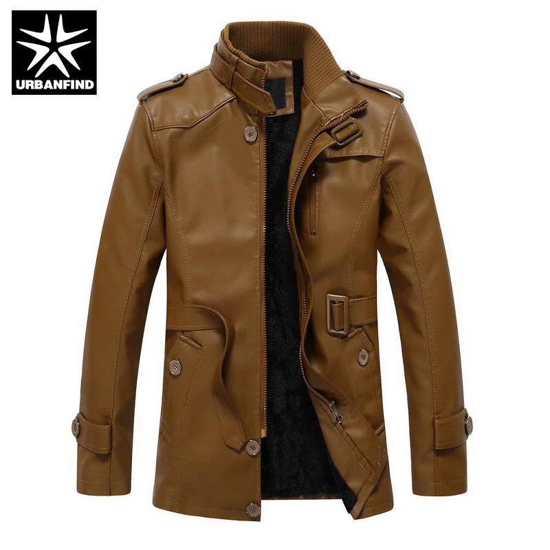 Punk Men PU Leather Coats Stand Collar Winter Man Motorcycle Long Outerwear Size L-3XL Casual Style Fashion Trend Man Jackets
Punk Men PU Leather Coats Stand Collar Winter Man Motorcycle Long Outerwear Size L-3XL Casual Style Fashion Trend Man Jackets