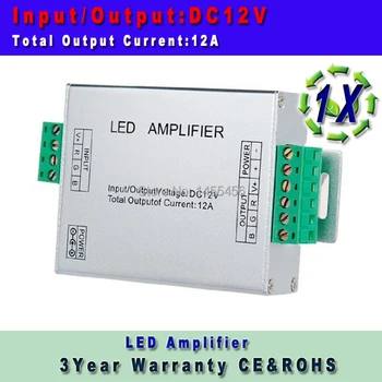 Free Shipping 1pcs/lot DC12V LED RGB Amplifier controller for 3528&5050 SMD RGB LED Strip Light
Free Shipping 1pcs/lot DC12V LED RGB Amplifier controller for 3528&5050 SMD RGB LED Strip Light