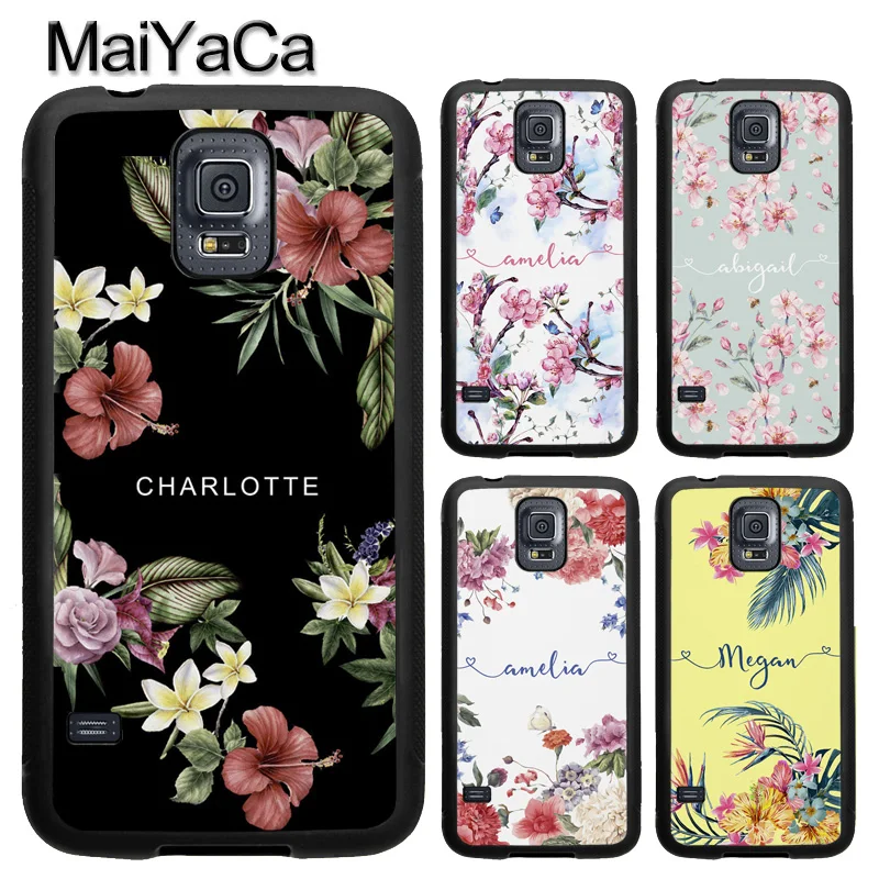 MaiYaCa Personalised Floral Botanical Names Phone Case For Samsung S5 S6 S7 edge S8 S9 S10 Plus Lite Note 9 8 4 5 TPU Capa Para
MaiYaCa Personalised Floral Botanical Names Phone Case For Samsung S5 S6 S7 edge S8 S9 S10 Plus Lite Note 9 8 4 5 TPU Capa Para