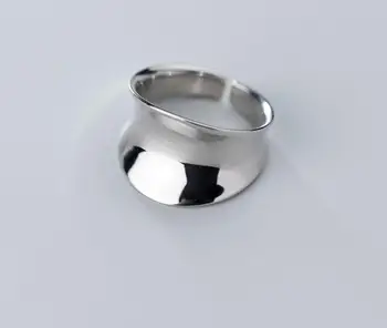 100% Authentic REAL.925 Sterling Silver Glossy Smooth Irregular concave Surface Adjust Rings Band Wider GTLJ1619
100% Authentic REAL.925 Sterling Silver Glossy Smooth Irregular concave Surface Adjust Rings Band Wider GTLJ1619