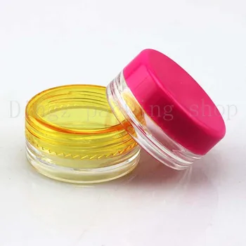 Free Shipping 50pc 3g Small Empty Cosmetic Refillable Bottles Plastic Eyeshadow Makeup Face Cream Jar Pot Container Bottle 
Free Shipping 50pc 3g Small Empty Cosmetic Refillable Bottles Plastic Eyeshadow Makeup Face Cream Jar Pot Container Bottle
