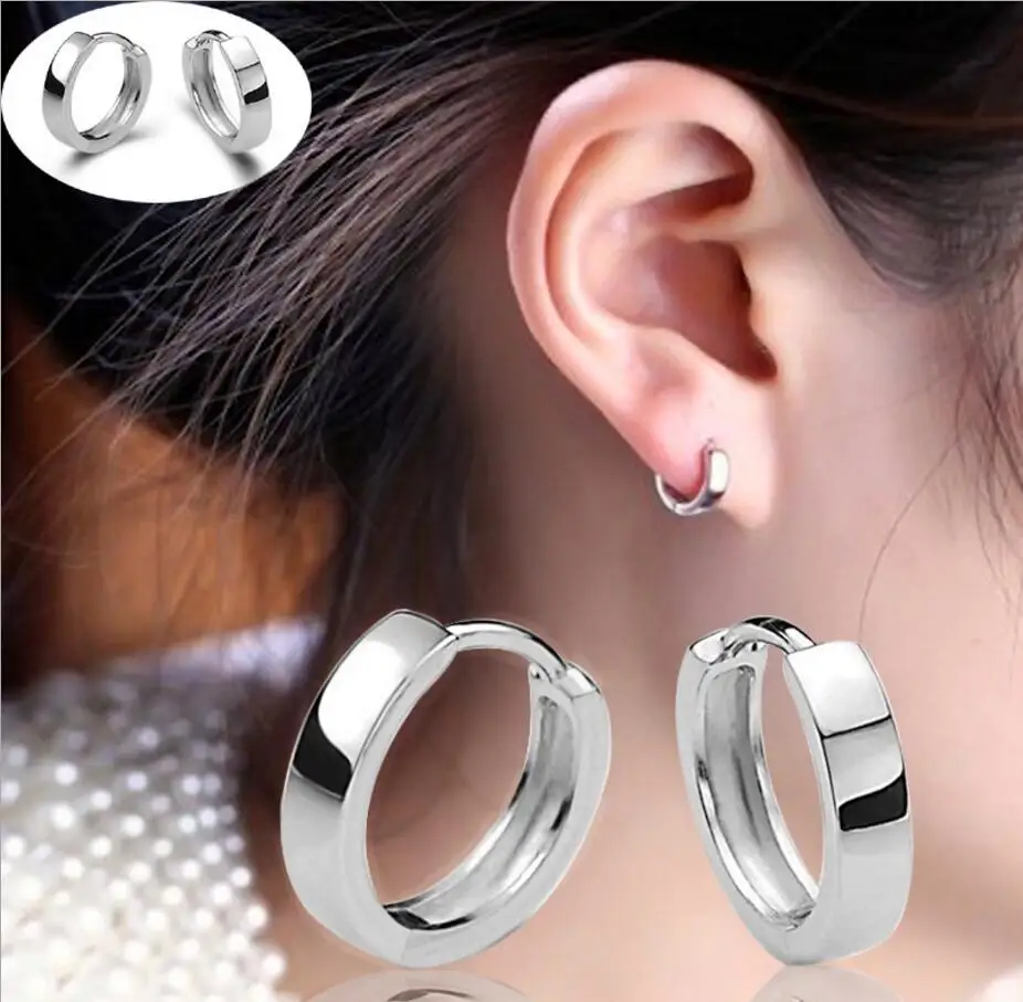 Real 925 Sterling Silver Round Creoles Circles Slim Small Endless Hoop Earrings For Women Baby Girls Kids piercing Body Jewelry
Real 925 Sterling Silver Round Creoles Circles Slim Small Endless Hoop Earrings For Women Baby Girls Kids piercing Body Jewelry