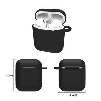 Silicone Soft Case Earphones for Apple Airpods Bluetooth Wireless Earphone Protective Skin Cover Box for Air Pods Ear Pods Bag
Silicone Soft Case Earphones for Apple Airpods Bluetooth Wireless Earphone Protective Skin Cover Box for Air Pods Ear Pods Bag