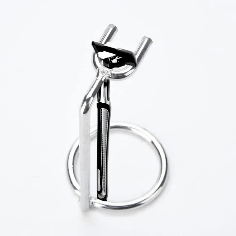 New Men Art Stainless Steel Safety Razor Stand Double Edge Razor metal Holder M02415
New Men Art Stainless Steel Safety Razor Stand Double Edge Razor metal Holder M02415