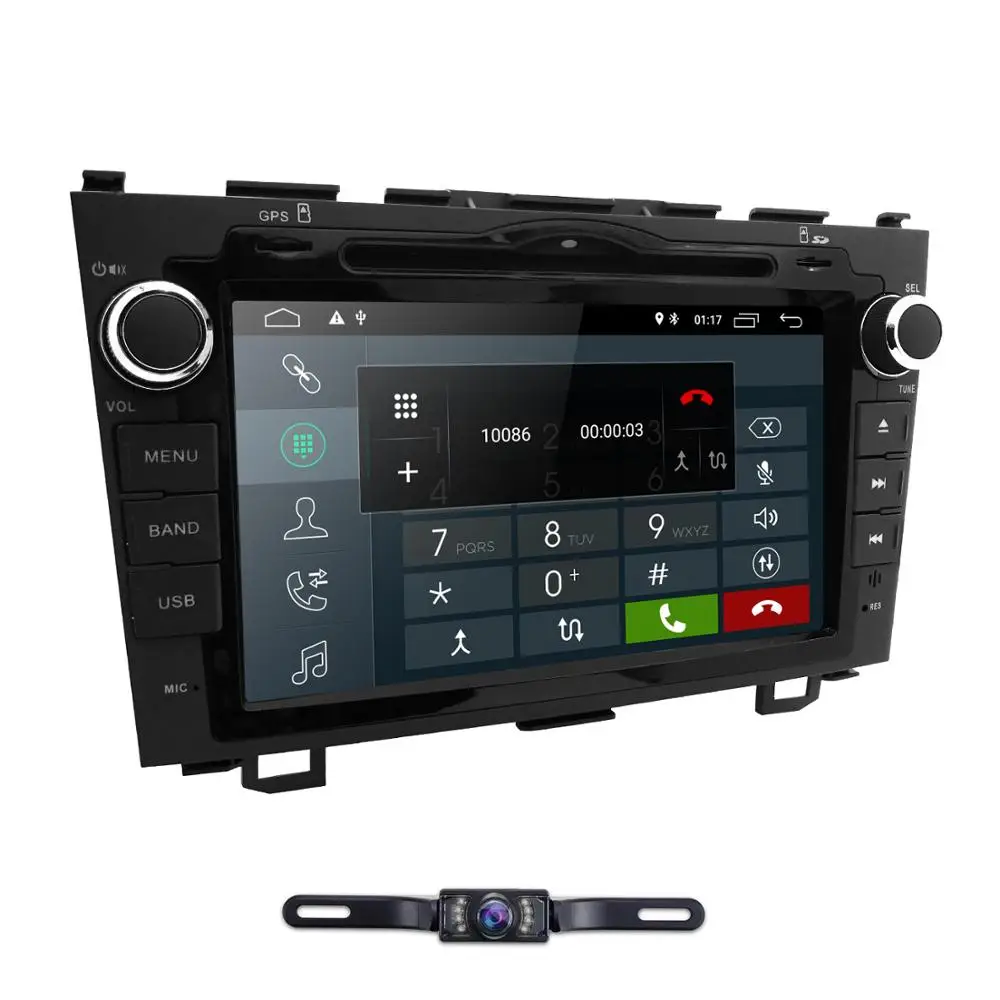 Newest 2 Din Android 9.0 Car auto radio stereo head unit GPS multimedia system DVD player for Honda CRV 2007-2011 DAB+ TPMS OBD
Newest 2 Din Android 9.0 Car auto radio stereo head unit GPS multimedia system DVD player for Honda CRV 2007-2011 DAB+ TPMS OBD