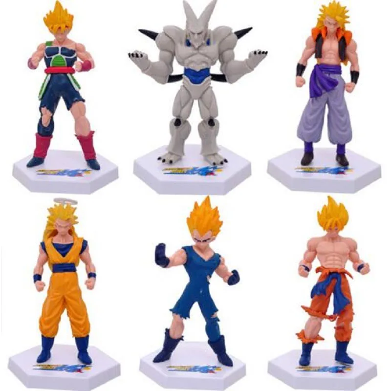 A Set-6pc Dragon Ball VEGETA Son Goku Son Gohan Cell Pvc Activity Action Figure Model Toy Diy Display Toy Cartoon Birthday Gift
A Set-6pc Dragon Ball VEGETA Son Goku Son Gohan Cell Pvc Activity Action Figure Model Toy Diy Display Toy Cartoon Birthday Gift