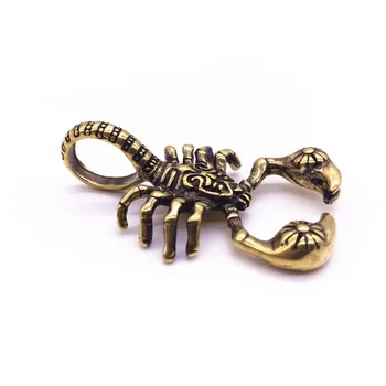 EDC Scorpion Knife Beads Copper Pendant Brass Pendant Pattern Scorpion Key Chain Pendant Brass Accessories Knife Lanyard Tools
EDC Scorpion Knife Beads Copper Pendant Brass Pendant Pattern Scorpion Key Chain Pendant Brass Accessories Knife Lanyard Tools