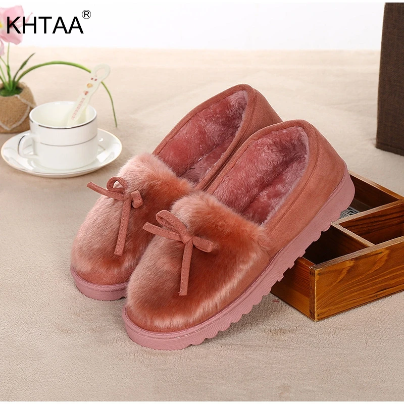 Women Fur Plush Warm Bowtie Ankle Boots Winter Flat Platform Indoor Home Ladies Cotton Shoes 2018 New Autumn Fashion Footwear
Women Fur Plush Warm Bowtie Ankle Boots Winter Flat Platform Indoor Home Ladies Cotton Shoes 2018 New Autumn Fashion Footwear