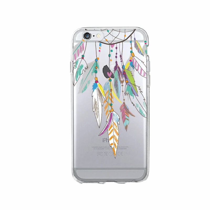 Coque Attrape rêve pour Iphone 5/5C/5S/6/6S/7/7 Plus/8/8 Plus/X/XS capteur de rêves amerindien culture amerindienne peuple indien perle tissage toile tissée en lin cauchemars mauvais rêves araignée