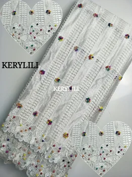 KER YLILI African Cord Lace Fabric White Nigerian Lace Fabrics For Wedding Dress Yellow Guipure Lace Beaded French Lace KRL-8223
KER YLILI African Cord Lace Fabric White Nigerian Lace Fabrics For Wedding Dress Yellow Guipure Lace Beaded French Lace KRL-8223