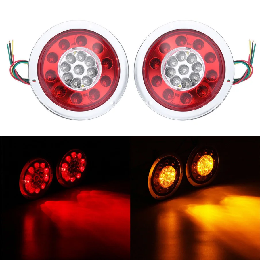 2pcs 19 LED Car Trailer Truck Indicator Round Tail Brake Waterproof Light Turn Signal Stop Light Side Lamp
2pcs 19 LED Car Trailer Truck Indicator Round Tail Brake Waterproof Light Turn Signal Stop Light Side Lamp