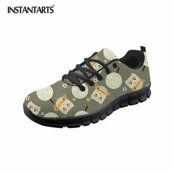 INSTANTARTS Cartoon Cute Owl Pattern Casual Women's Sneakers Flats Women Shoes Summer High Quality Comfortable Mesh Shoes Woman
INSTANTARTS Cartoon Cute Owl Pattern Casual Women's Sneakers Flats Women Shoes Summer High Quality Comfortable Mesh Shoes Woman