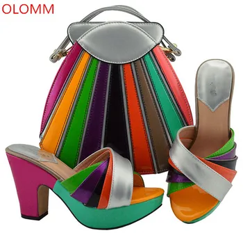 OLOMM Silver Shoes with Matching Bags for Wedding Women Shoes and Bag to Match for Party Nigerian Shoes and Bag Set! .Y-53
OLOMM Silver Shoes with Matching Bags for Wedding Women Shoes and Bag to Match for Party Nigerian Shoes and Bag Set! .Y-53