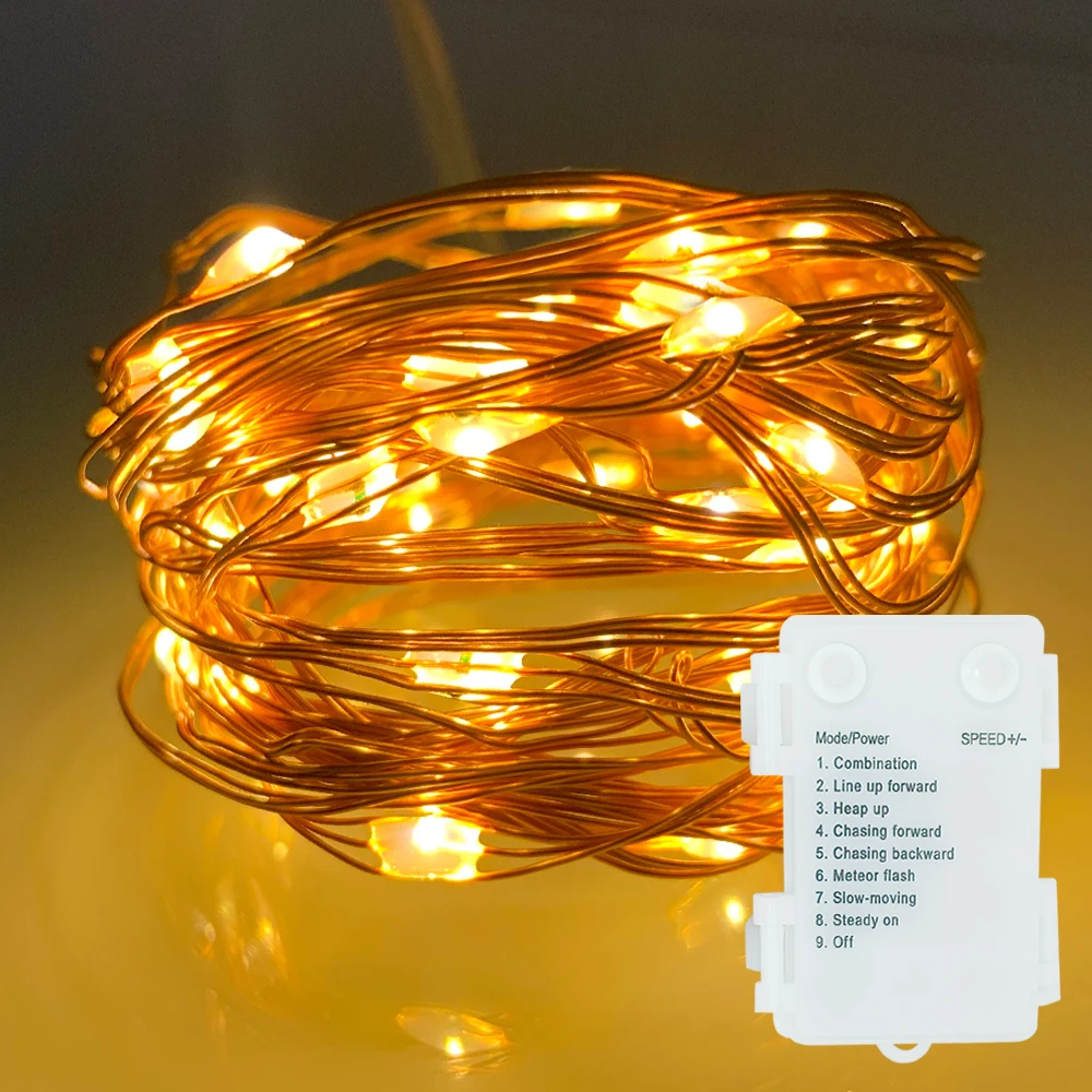 LED String Fairy Lights Water flow string light 12M 120LEDS 3XAA Battery Operated Christmas Wedding Party Decoration
LED String Fairy Lights Water flow string light 12M 120LEDS 3XAA Battery Operated Christmas Wedding Party Decoration