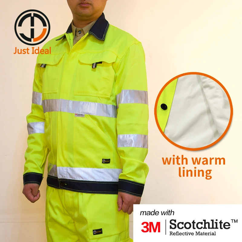 Mens Winter Jacket Casual Coat Waterproof Hi-Vis High Visibility 3M Reflective Stripes Yellow & Orange Warm Outwear ID673
Mens Winter Jacket Casual Coat Waterproof Hi-Vis High Visibility 3M Reflective Stripes Yellow & Orange Warm Outwear ID673