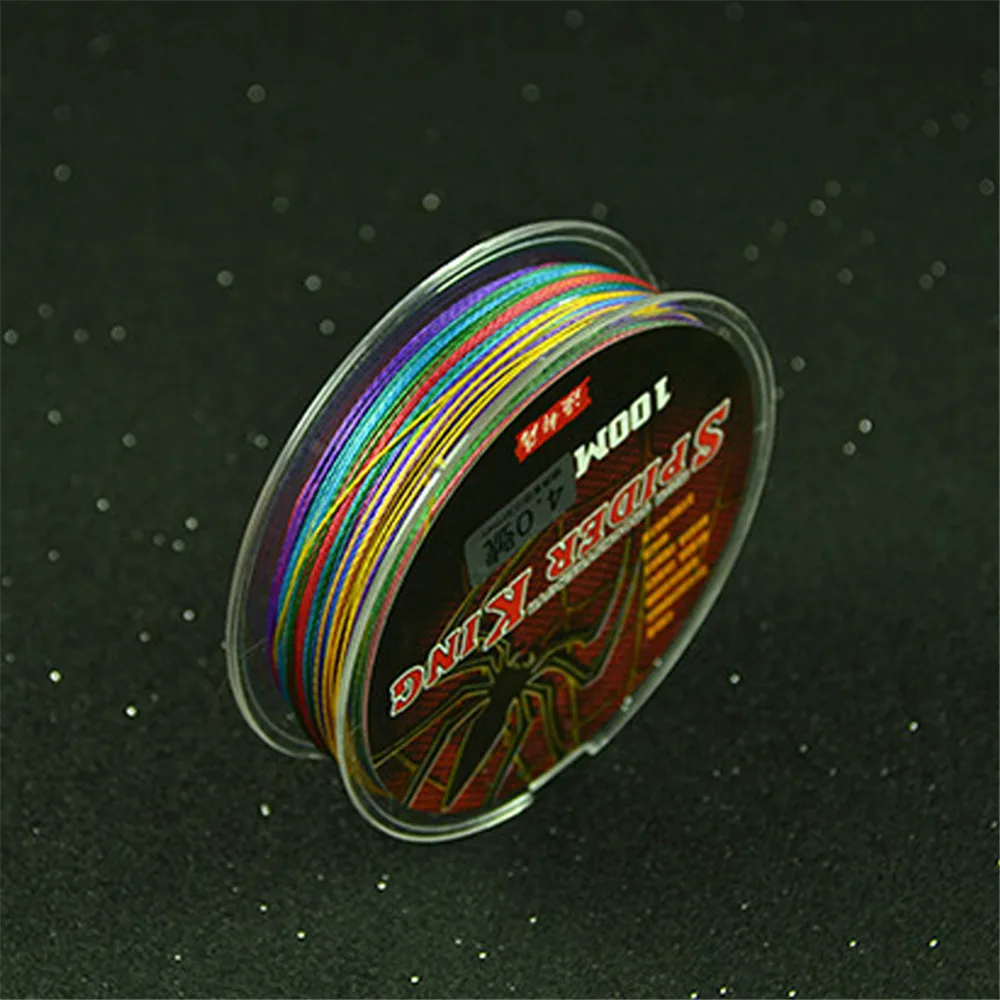 Strong Quality Spider King PE Line Braided wire 4 shares Colorful Anti-bite line sub-wear 100m Fishing Line 0.8 - 8.0 #
Strong Quality Spider King PE Line Braided wire 4 shares Colorful Anti-bite line sub-wear 100m Fishing Line 0.8 - 8.0 #
