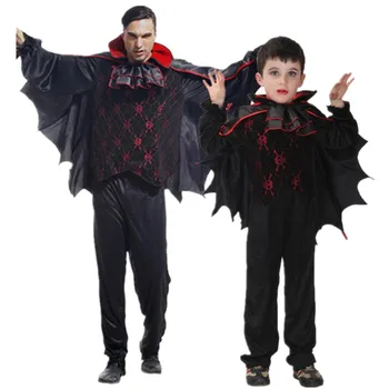 Men Boy Vampire Devil Costumes Kids Adults Family Cosplay Costumes Carnival Fancy Dress Party Decoration Purim Halloween
Men Boy Vampire Devil Costumes Kids Adults Family Cosplay Costumes Carnival Fancy Dress Party Decoration Purim Halloween