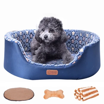 Summer Pet Dog Bed with Rattan Mat Blanket Pillow Puppy Cat House Star Paw Pad Sofa Mat Comfortable Pet Bed for Dogs All Season
Summer Pet Dog Bed with Rattan Mat Blanket Pillow Puppy Cat House Star Paw Pad Sofa Mat Comfortable Pet Bed for Dogs All Season