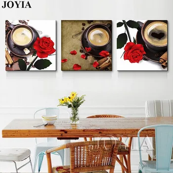Coffee Tea Canvas Art Set Rose Espresso Coffee Painting Wall Pictures Dinning Decor Kitchen Room Decoration 3 Piece/Set No Frame
Coffee Tea Canvas Art Set Rose Espresso Coffee Painting Wall Pictures Dinning Decor Kitchen Room Decoration 3 Piece/Set No Frame