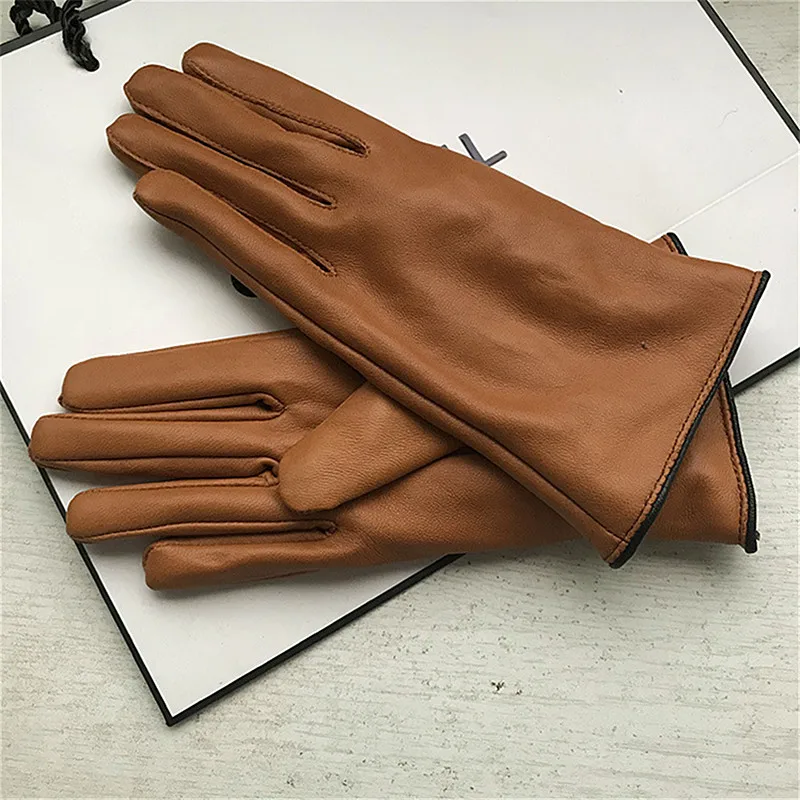 New Women Glove Soft Thicken Leather Gloves Winter Autumn Ladies Fashion Brand Warm Leather /Promotional ladies leather glove
New Women Glove Soft Thicken Leather Gloves Winter Autumn Ladies Fashion Brand Warm Leather /Promotional ladies leather glove