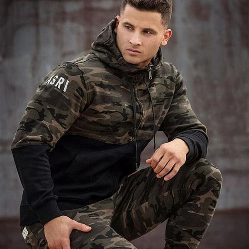 New Spring Autumn Mens Running t shirt Camouflage Style Army Sweatshirt Tracksuit Male Fitness Bodybuilding Jogging Gym Clothing
New Spring Autumn Mens Running t shirt Camouflage Style Army Sweatshirt Tracksuit Male Fitness Bodybuilding Jogging Gym Clothing