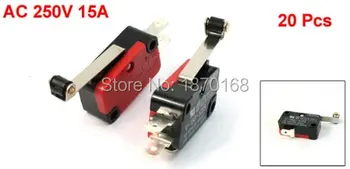 20 Pcs V-156-1C25 Mini Limit Switch mikro, Panjang rol tuas Arm SPDT Snap tindakan
20 Pcs V-156-1C25 Mini Limit Switch mikro, Panjang rol tuas Arm SPDT Snap tindakan