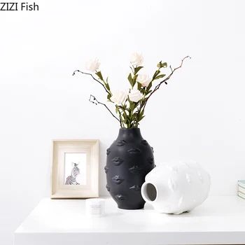 Lips Face Head Planter Vase Face Vase for Flower Human Face Flower Vase Succulent Pot Home Garden Ornament White Ceramic Craft
Lips Face Head Planter Vase Face Vase for Flower Human Face Flower Vase Succulent Pot Home Garden Ornament White Ceramic Craft