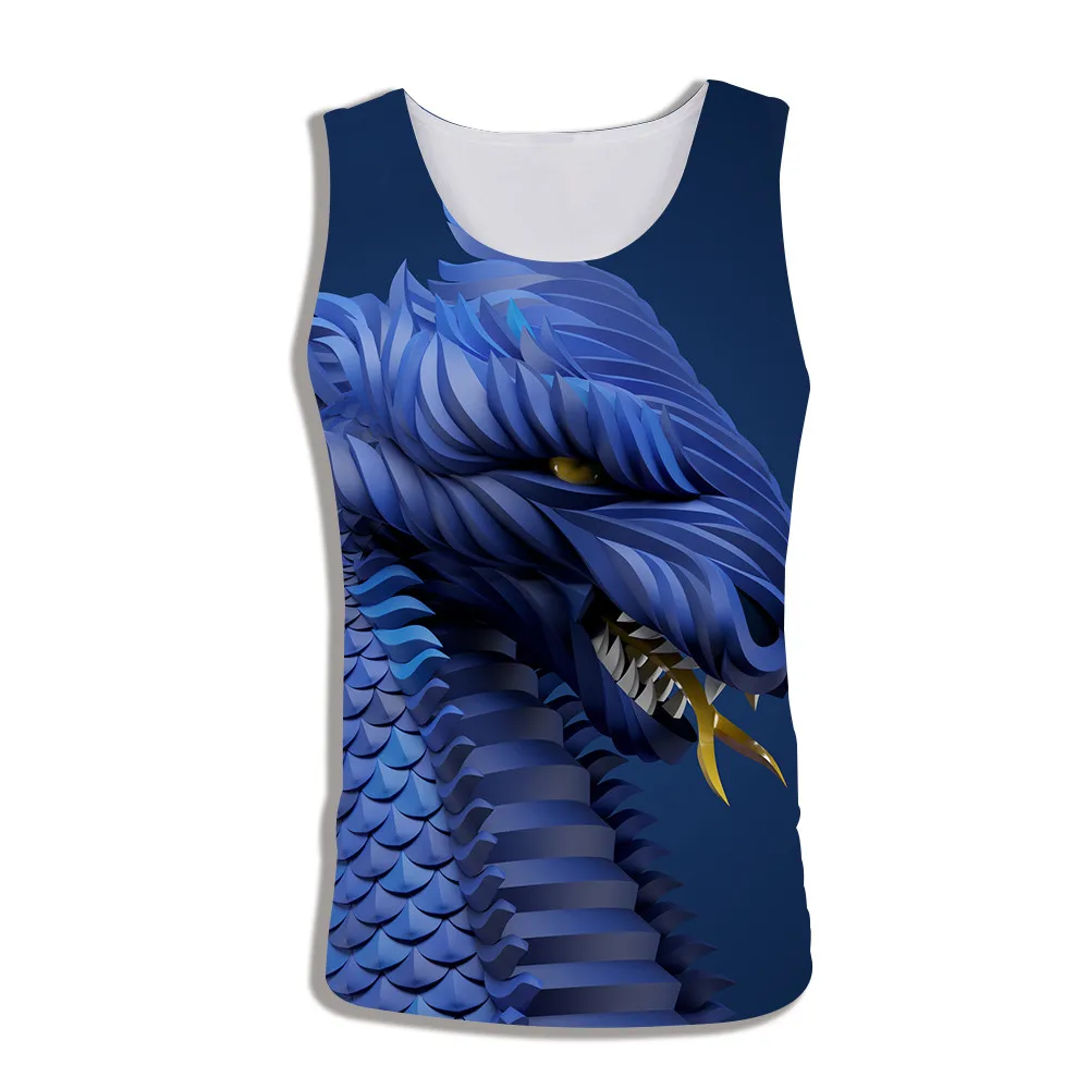 New Fitness Tank Top Men Bodybuilding Sleeveless Vest Brand Clothes Cool 3D Print Animal Mens Undershirts Plus Size
New Fitness Tank Top Men Bodybuilding Sleeveless Vest Brand Clothes Cool 3D Print Animal Mens Undershirts Plus Size