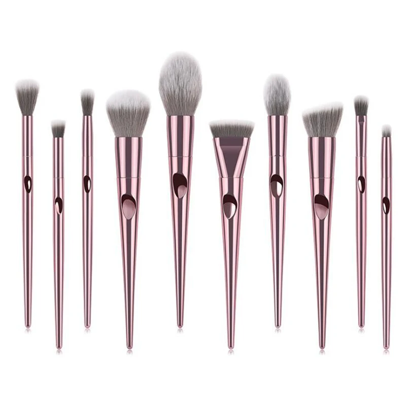 High quality Brand 10pcs Women Dazzling Makeup Brush set UV Handle Soft Nylon Hair Professional Makeup Artist Tool Brush Kit
High quality Brand 10pcs Women Dazzling Makeup Brush set UV Handle Soft Nylon Hair Professional Makeup Artist Tool Brush Kit