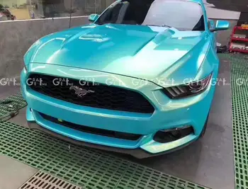 Gloss Magic Sky Blue Vinyl Wrap Film With Air Bubble Free Magic Glossy Car Wrap Cover Styling Size 1.52*20M/Roll
Gloss Magic Sky Blue Vinyl Wrap Film With Air Bubble Free Magic Glossy Car Wrap Cover Styling Size 1.52*20M/Roll