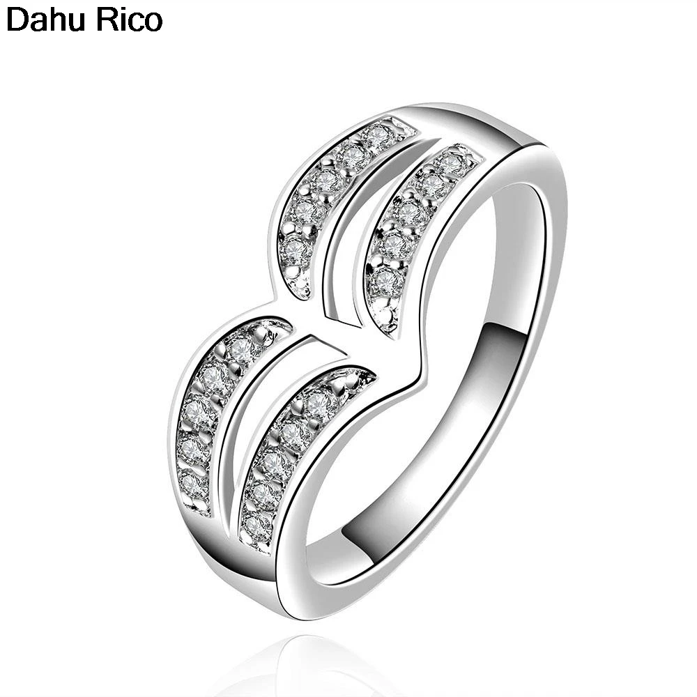 Женские круглые кольца bague anello кожаные и белые hediye de moda sieraden Болгария Dahu Rico |