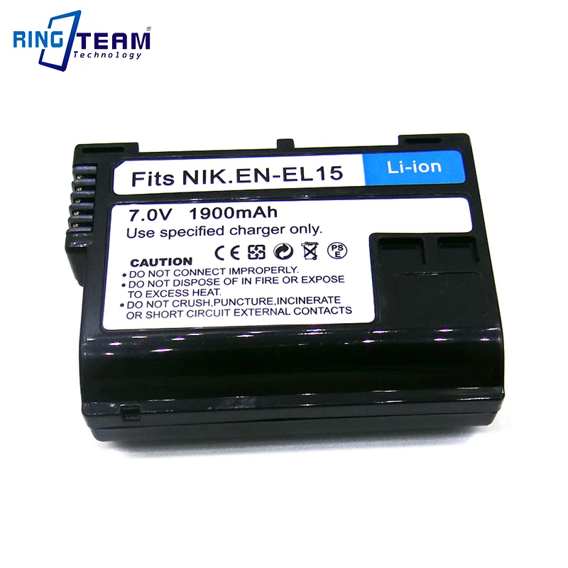 EN-EL15 EN-EL15B EN EL15 Digital Battery Pack for NiKon Z6 Z7 D610 D750 D800 D810 D810A D7000 D7100 D7200 & 1 V1 DSLR Camera
EN-EL15 EN-EL15B EN EL15 Digital Battery Pack for NiKon Z6 Z7 D610 D750 D800 D810 D810A D7000 D7100 D7200 & 1 V1 DSLR Camera