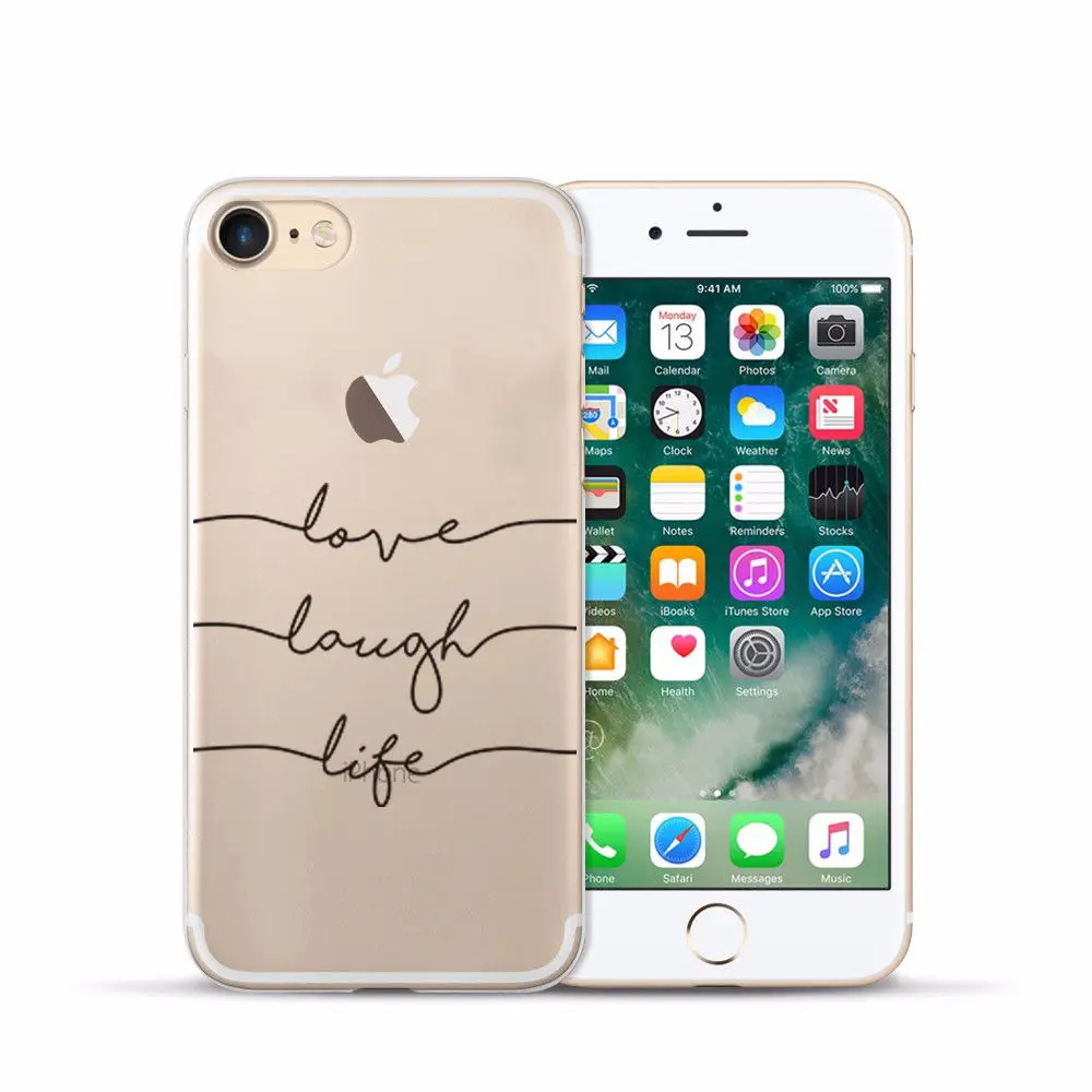 Arvin Case FOR Iphone 6s Soft Clear Protective TPU Back Cover FOR 5 5S 6 sPlus X XS Max XR Painting Silicon Cover FOR Iphone 7 (18)