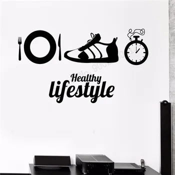 Wall Art Sticker Modern Lifestyle Room Decoration Healthy Life Poster Vinyl Removeable Mural Motivation Sports Decal LY416
Wall Art Sticker Modern Lifestyle Room Decoration Healthy Life Poster Vinyl Removeable Mural Motivation Sports Decal LY416